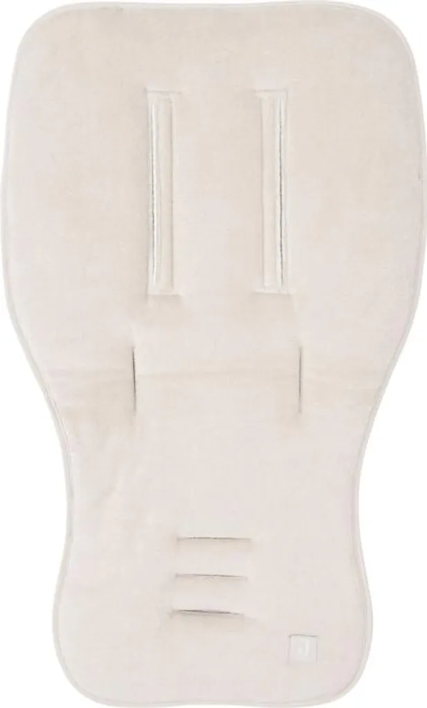 Assise de poussette Jollein éponge coton - Absorbant et Doux Nougat