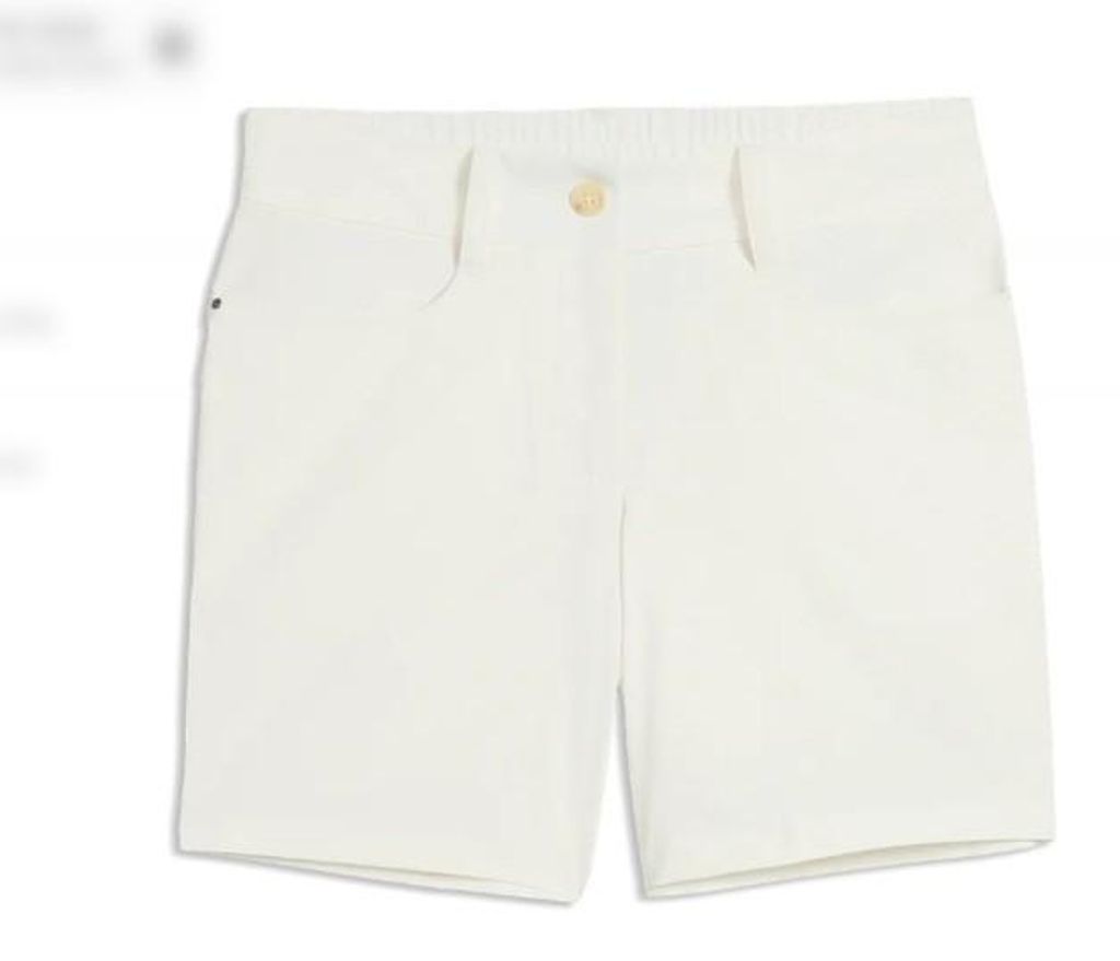 Puma Avant Short 6 Damen-Golfshorts Weiß