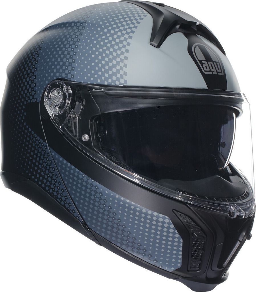 AGV TOURMODULAR TEXTOUR Klapphelm L in grau/schwarz