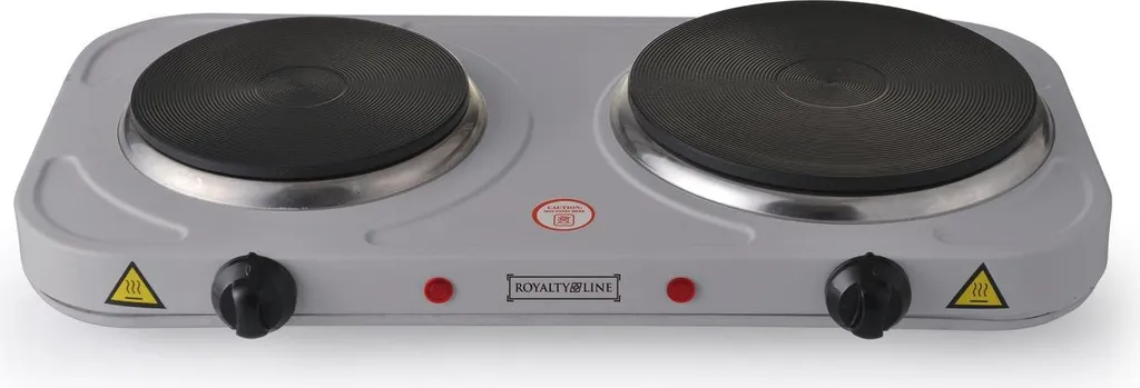 Piastra Elettrica Doppia 2500W Bianca - Fornello da Appoggio Offerta