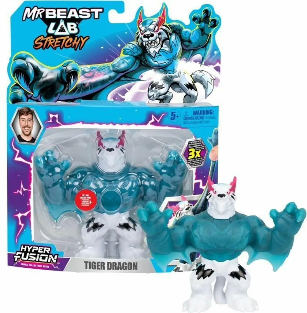 Figurine d'action MrBeast Lab Robuste : Le Cadeau Parfait pour les Fans