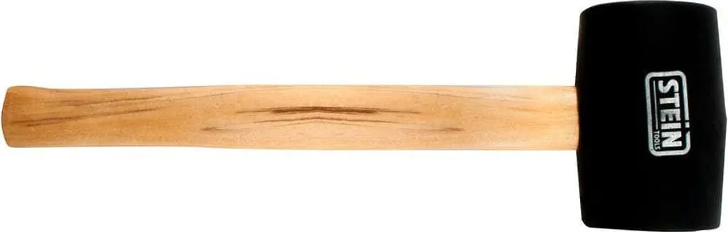 Mazza Stone in Gomma Nera 700g Golden Golden - Uso Industriale e Professionale