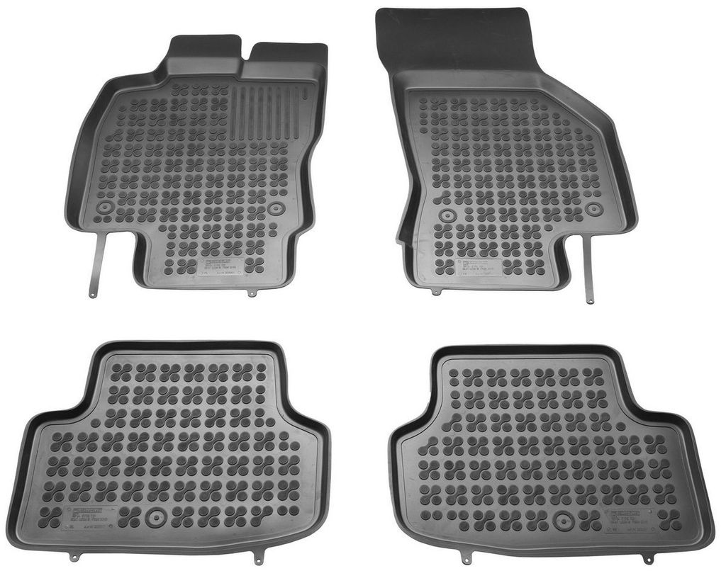 Jeu de tapis de sol en caoutchouc avant et arrière NEUF Image du produit 