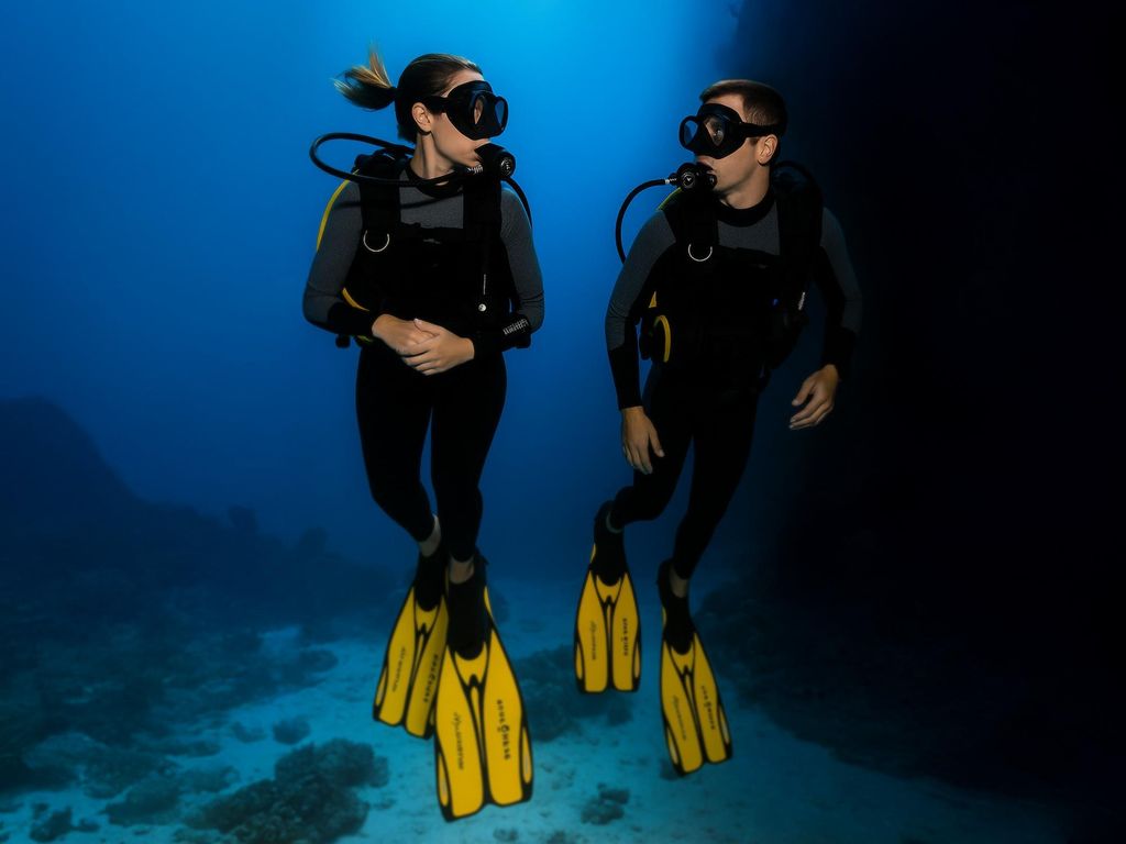 Palmes De Plongée Réglables – Talon Ouvert – Silicone Ultra-léger – Homme Et Femme – Pour Snorkeling Et Longue Distance