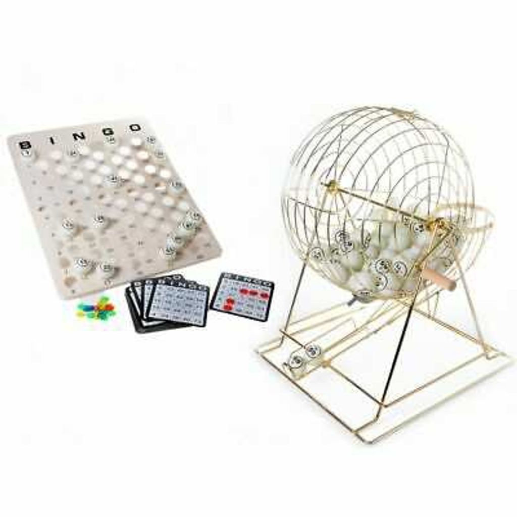 Ensemble de bingo Longfield Games avec boules de bingo / Image du produit 