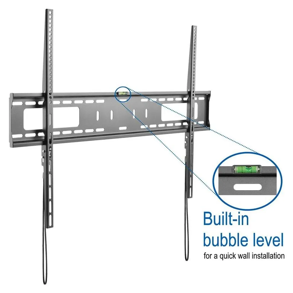 Support mural TV ultra résistant Ewent EW1504 fixe pour écran XXL 100"