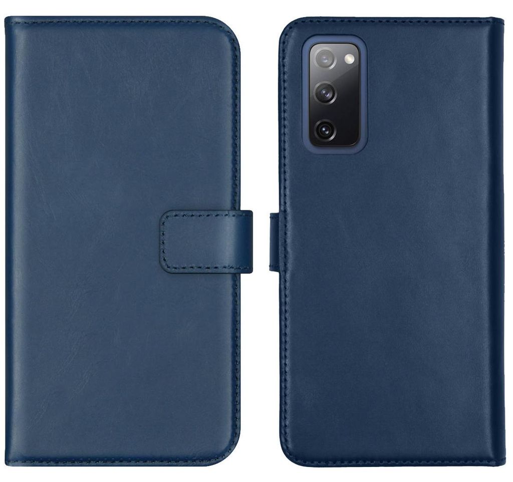 Funda de Cuero Auténtico tipo Libro para Samsung Galaxy S20 Imagen del producto 