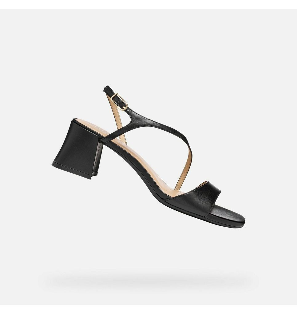 Geox Schwarze Damensandalen New Eraklia 50 T01 40