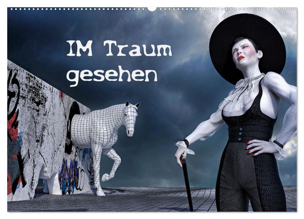 Im Traum gesehen (Wandkalender 2027 DIN A2 quer), CALVENDO Monatskalender
