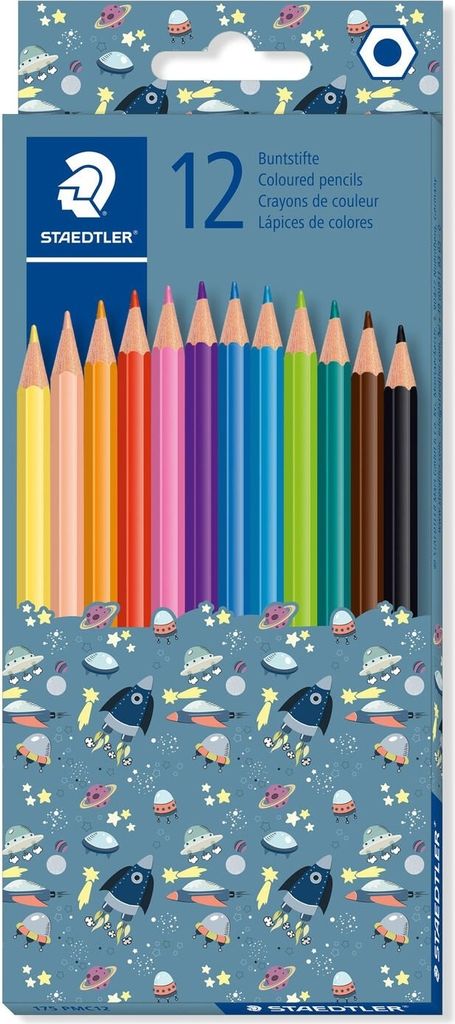 Staedtler Pattern Mix 12-Farbstifte 9898