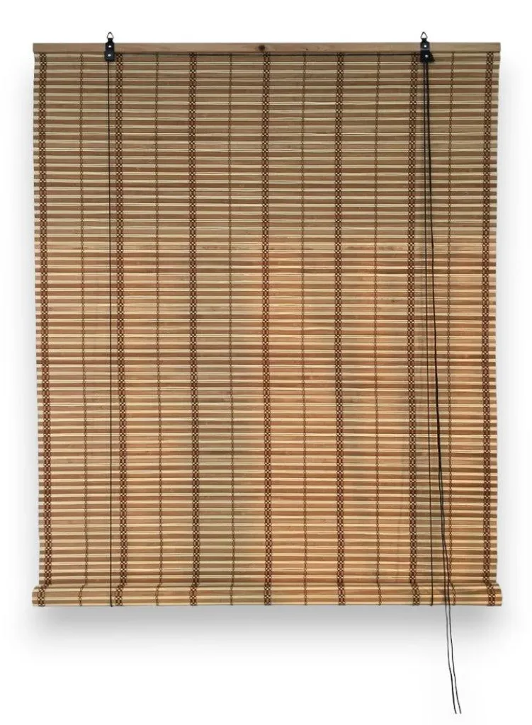 Store Intérieur Anti-Vis-à-Vis en Bambou - Solution Occultante 120x250cm
