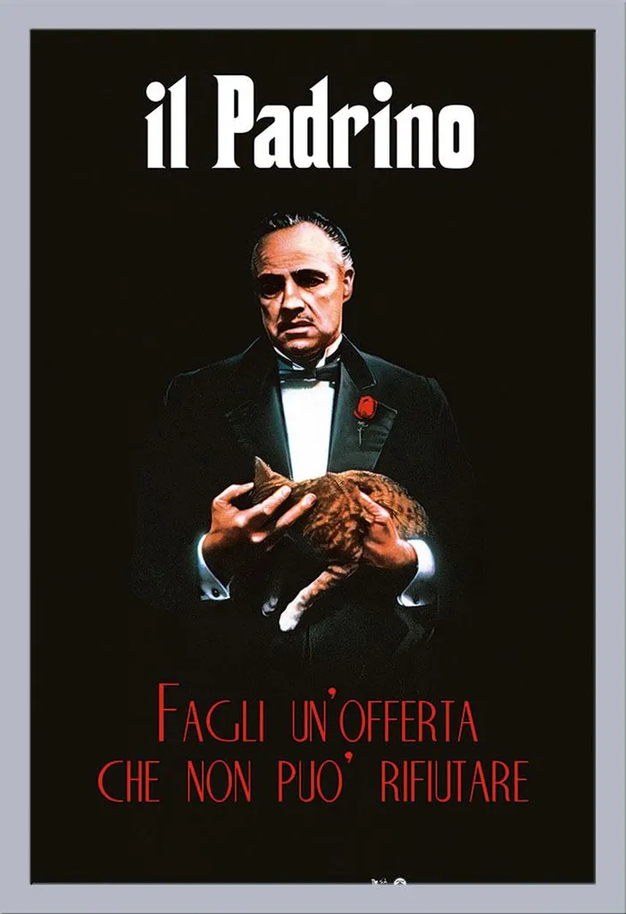Specifiche Poster Il Padrino con Cornice Shinsuke® MDF e Acrilico