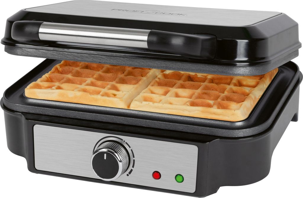 ProfiCook Waffeleisen für belgische Waffeln mit 2 Produktbild 1