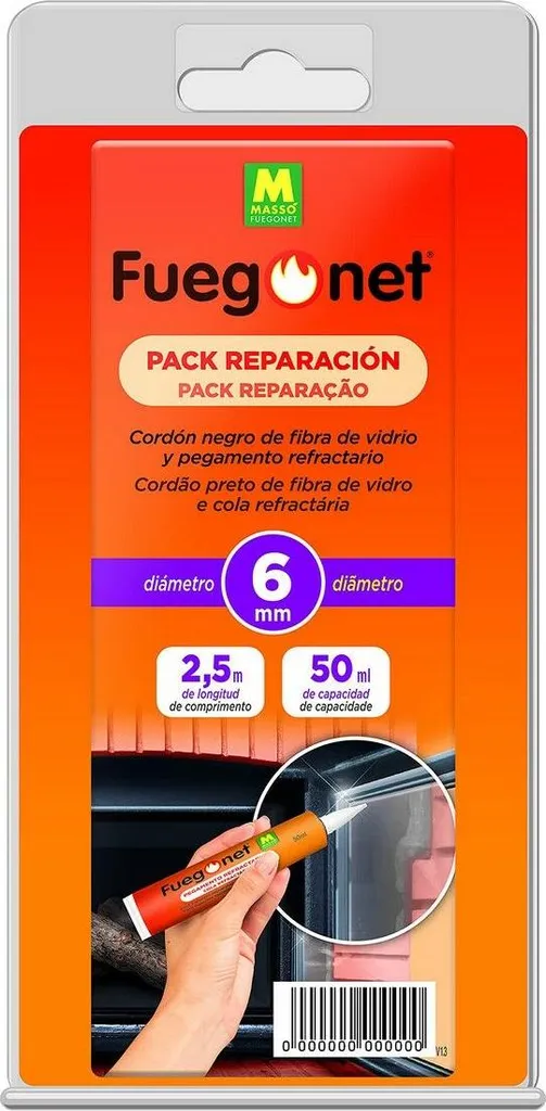 Kit Massó Fuegonet Cordone 6mm: Isolamento Termico Professionale
