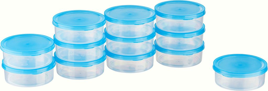 MiraHome Gefrierdosen Sets Transparent Blau – Vorratsdosen mit Deckel Luftdicht zur Aufbewahrung & Organisation für Lebensmittel – Austrian Qu...