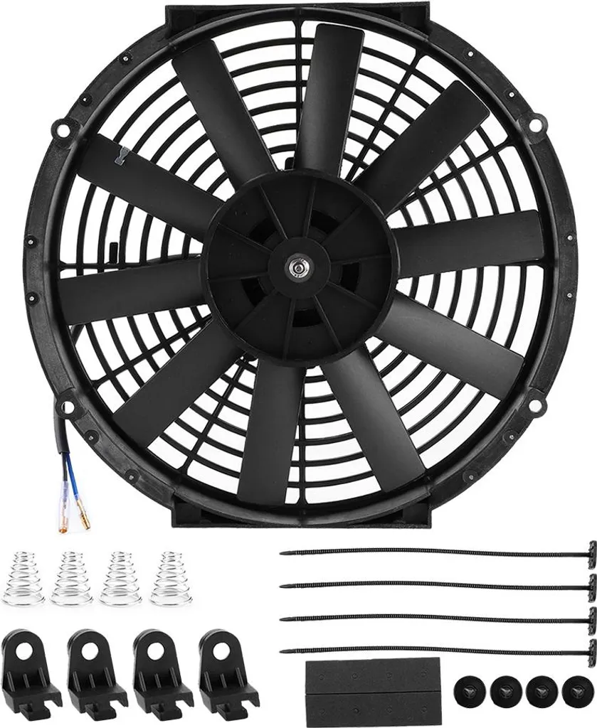 Ventilateur électrique 30cm réversible Push Pull refroidissement auto