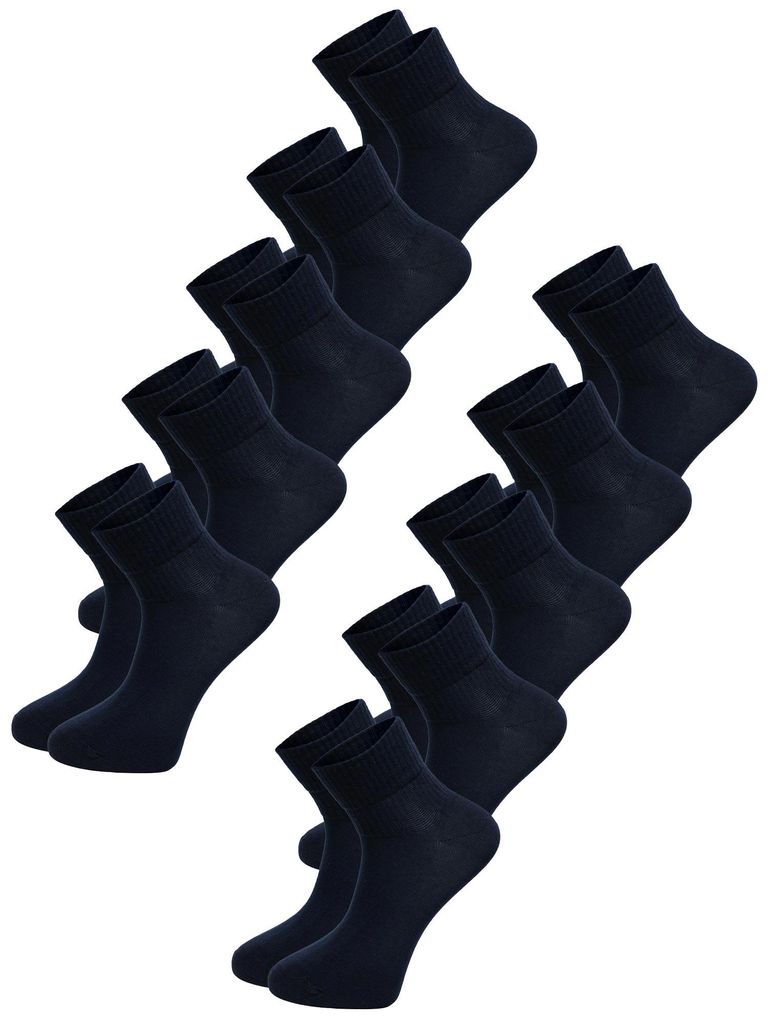 Tazzio Herren Socken 10er-Pack A907 (Navy, 39-42)