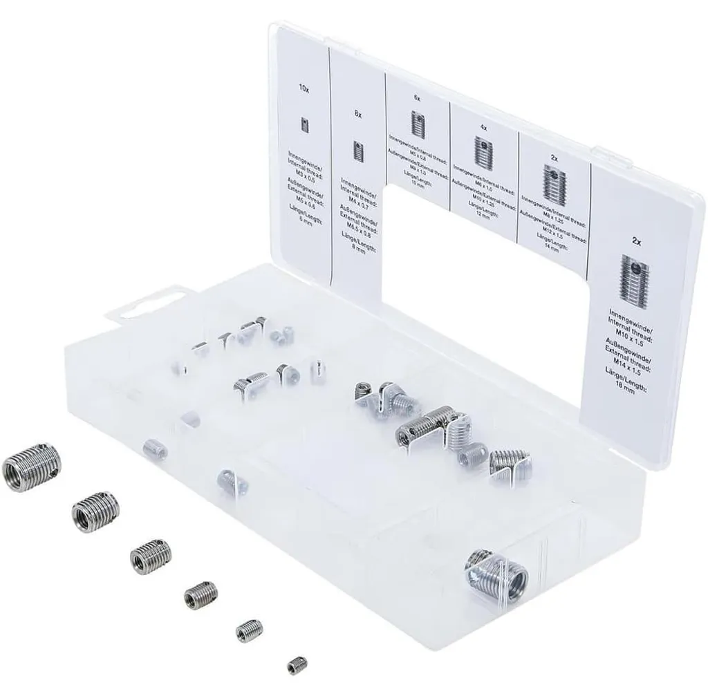 Réparez vos Filetages avec l'Assortiment Tarauds Autocoupants 32 pcs D-Work