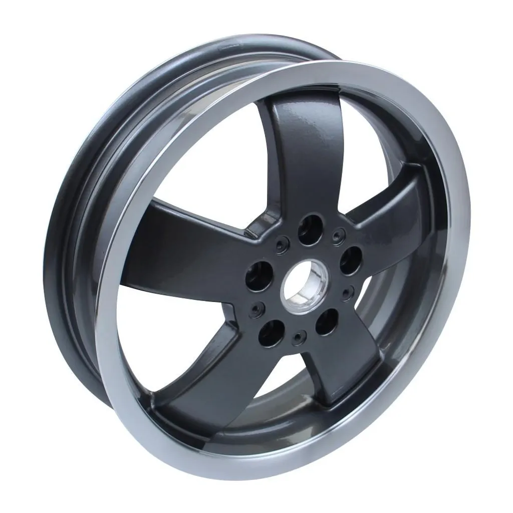 Roue arrière bicolore 12 pouces pour Vespa GTS 300 ABS après 2017