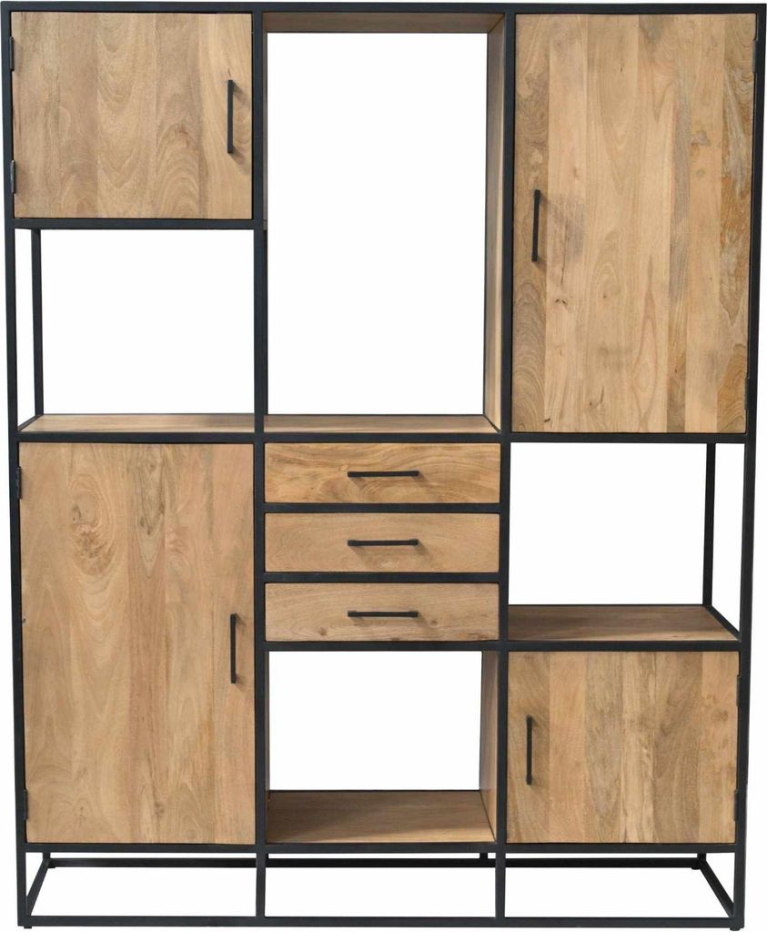 Starfurn - Dakota Regal - Braun - 45 x 160 x 200 cm