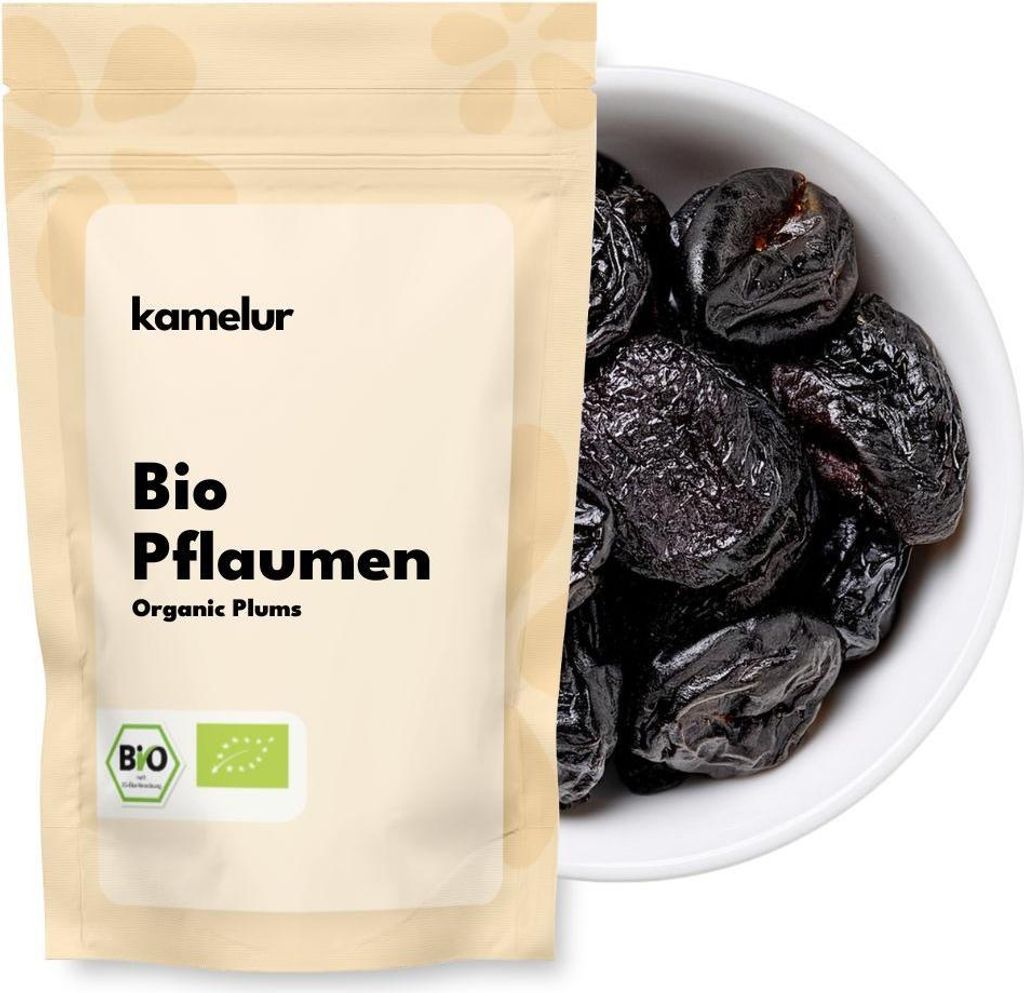Kamelur® Bio Pflaumen getrocknet entsteint 1 kg Produktbild 