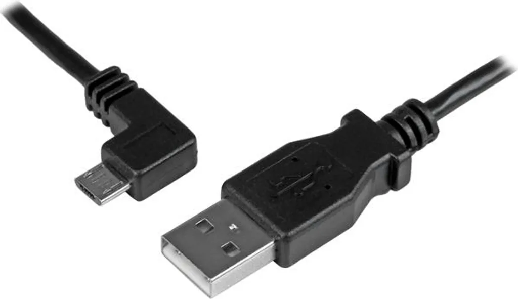 StarTech.com Cavo Micro-B Angolo Sinistro 1m - USB 2.0 High Speed