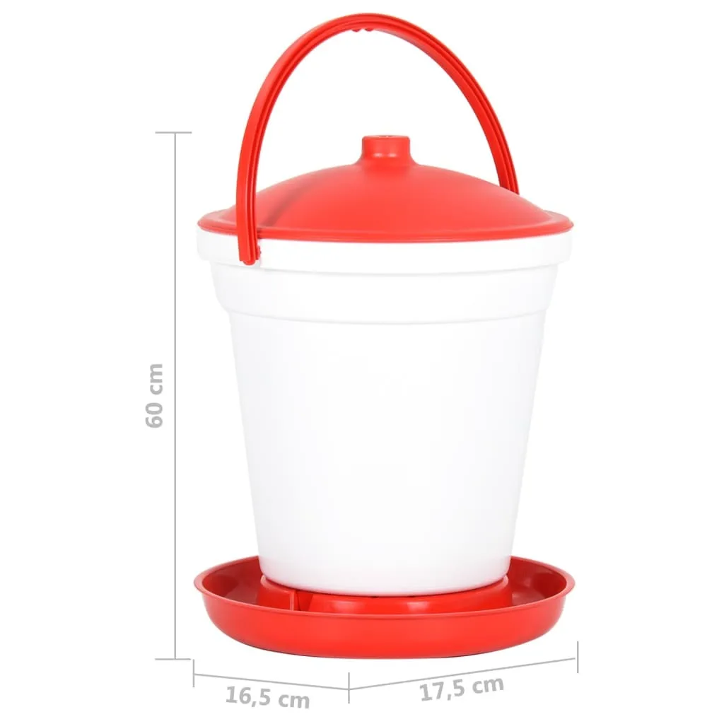 Abreuvoir pour Poules 18 L : Solution d'Hydratation Autonome et Propre