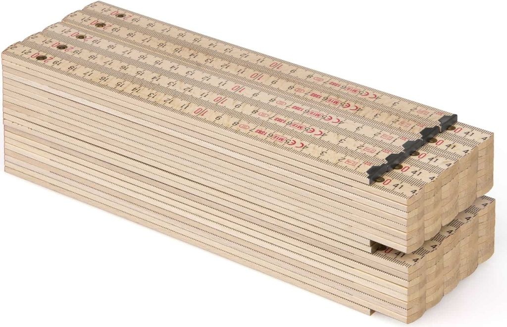 10 pcs. | Mètre pliant Metrie 2m Block 52 | Naturel