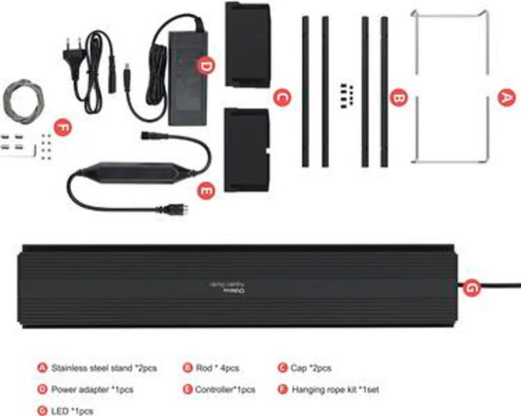 Aquariumbeleuchtung Chihiros LED-System Universal WRGB 800 Produktbild 