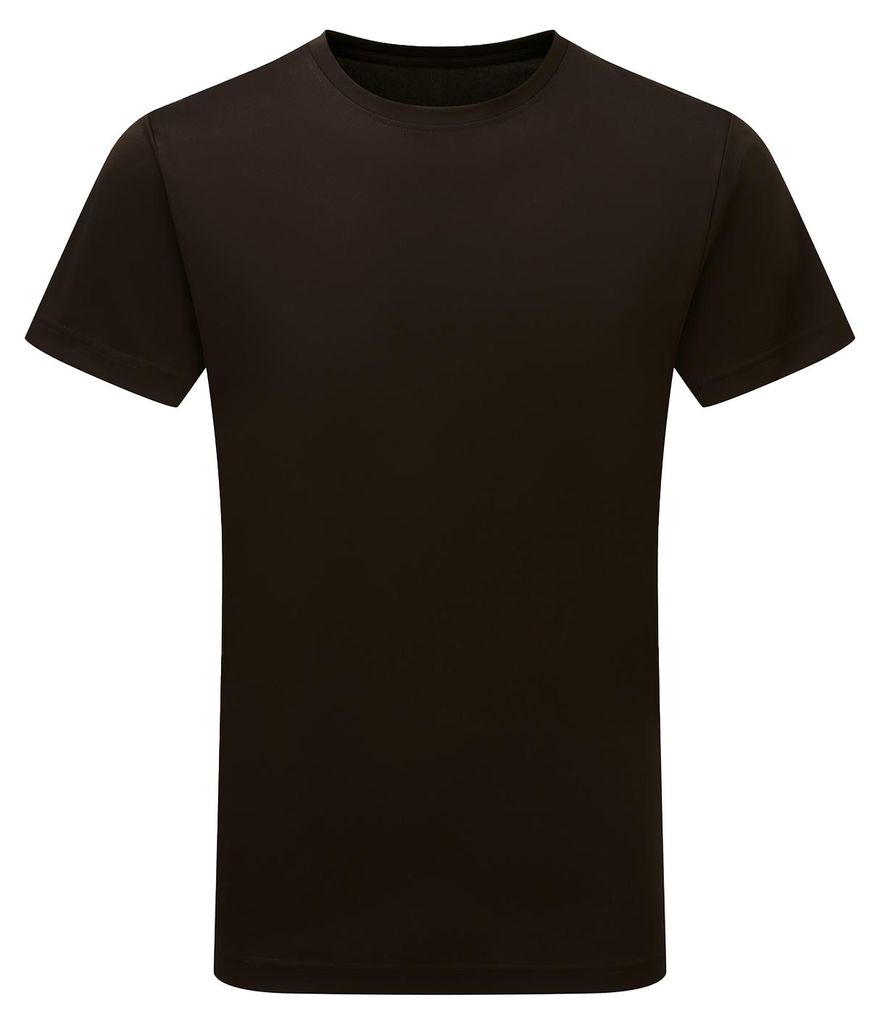 Tri Dri Herren Fitness T-Shirt, kurzärmlig RW4798 (3XL) (Schokolade)