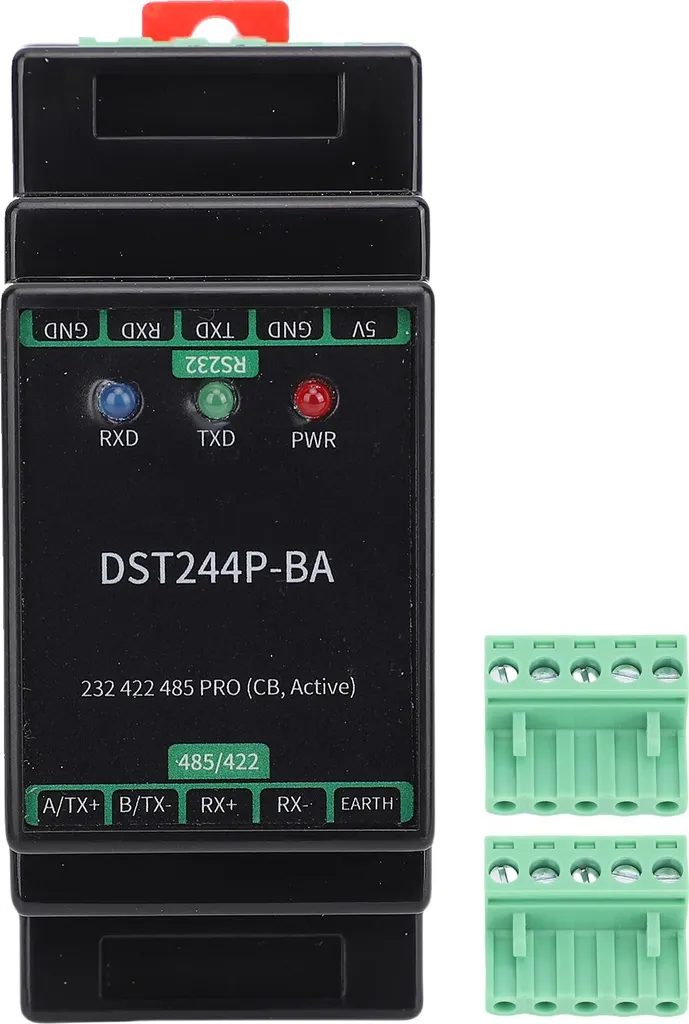 Convertisseur RS232 TTL vers RS422 RS485 PRO Isolé Montage Rail DIN