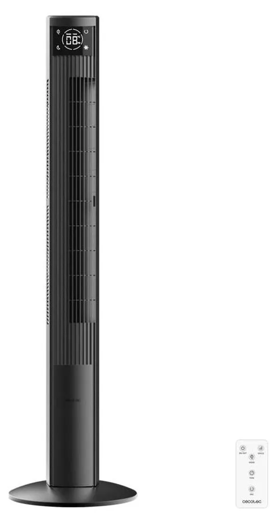 Ventilateur colonne 45W ioniseur tactile avec oscillation et télécommande