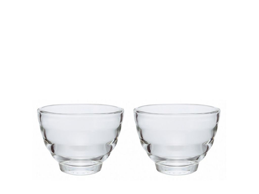 Glass Coffee Cups 2pcs HU-2 / Bestbrew