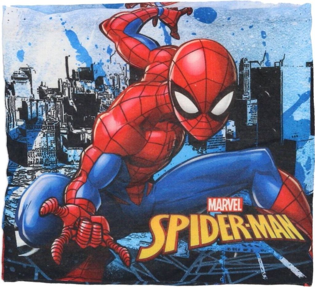 Spiderman Kinderschal Onesize – Warmer Halstuch-Schal für Kinder