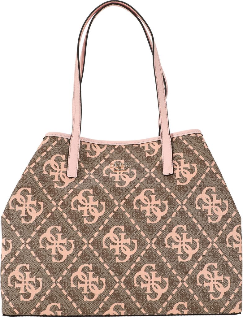 GUESS Dámska nákupná taška Vikky Latte Logo/Pale Rose Obrázok produktu 