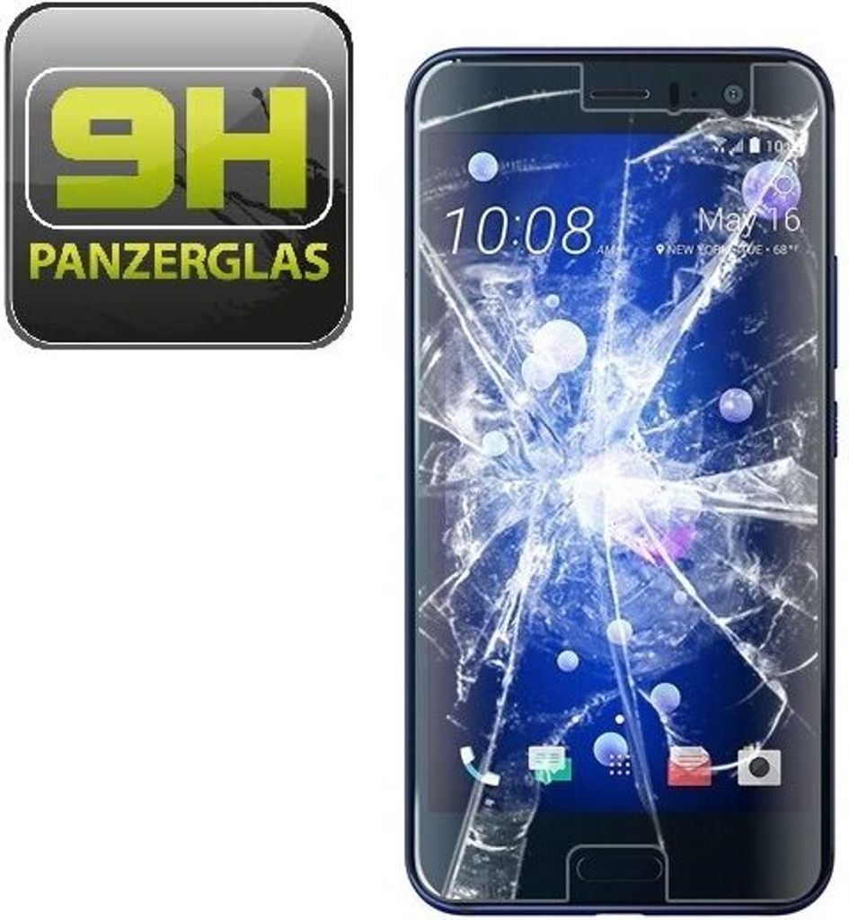 3x 9H Hartglasfolie für Htc U11 Plus Panzerfolie Displayglas Schutzglas KLAR Panzerglas Schutzfolie