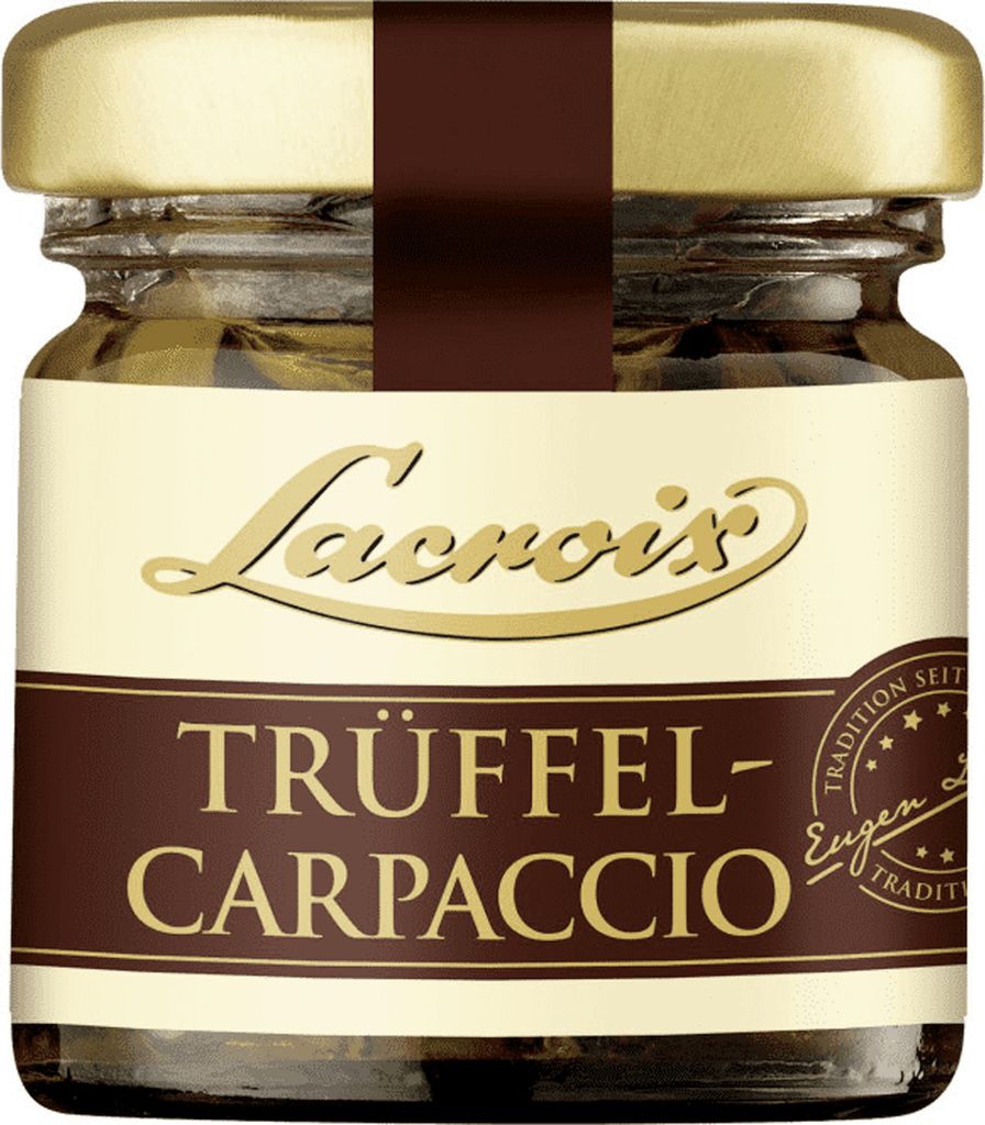 Lacroix Trüffel Carpaccio Sommertrüffel in Scheiben mariniert 30g