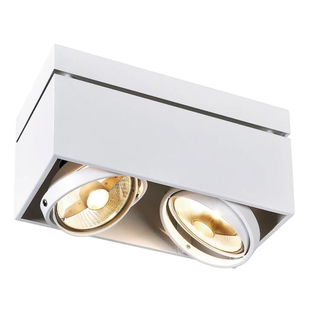 Luminaire de plafond blanc pour éclairage puissant de bureau ou de cuisine