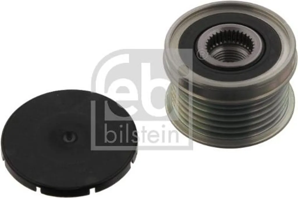 FEBI BILSTEIN 34612 Ruota libera alternatore OE 03C903119 compatibile con A1 8X, A3 8P, Alhambra, Altea, Altea XL, Ibiza, Leon, Mii, Toledo, Citigo, Fabia, Octavia, Superb, Yeti, Beetle, EOS, Golf Plus, Golf V, Golf VI, Jetta, Load UP, Passat 3C, Passat 3B, Passat CC, Polo 6R, Scirocco, Tiguan, Touran, UP