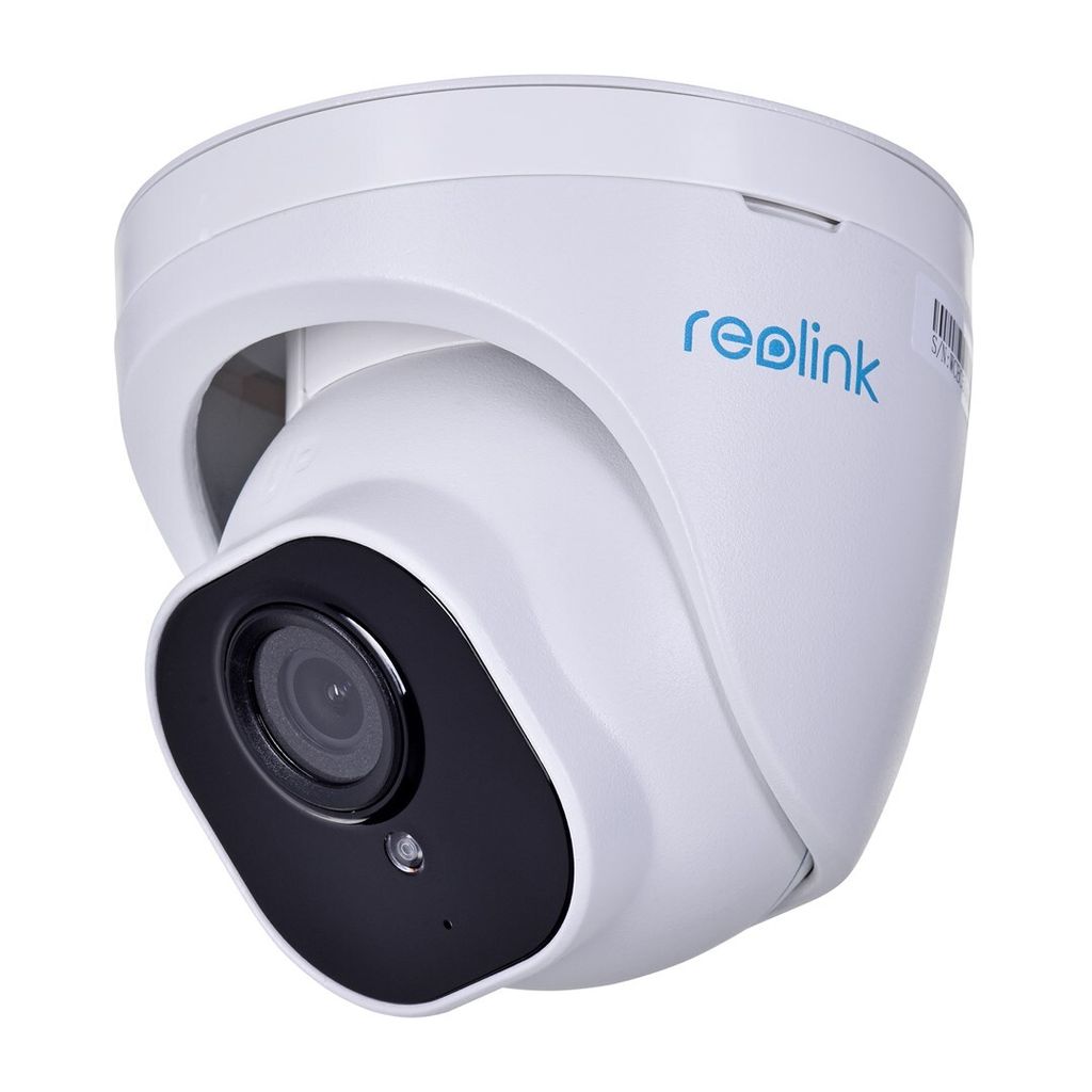 A white Reolink RLC-520A IP camera is shown against a white background.