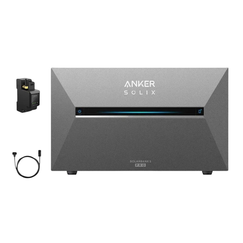 Anker SOLIX Solarbank 3 E2700 Pro 2688Wh Speicher für Balkonkraftwerk mit Smart Meter, 4 MPPT, Schließe bis zu 8 Panel (0% MwSt)