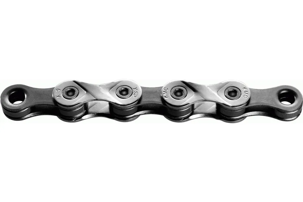 KMC Chaîne X9 Argent Gris 9 Vitesses 1/2 X 11/128 116 Maillons Cyclisme