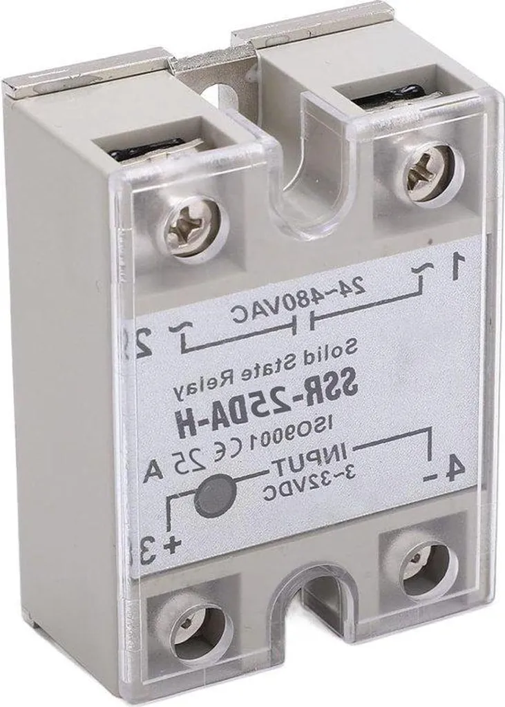 Relais statique 25A SSR anti-arc électrique pour maintenance industrielle