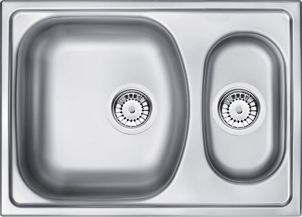 1.5-bowl steel sink Produktbild 
