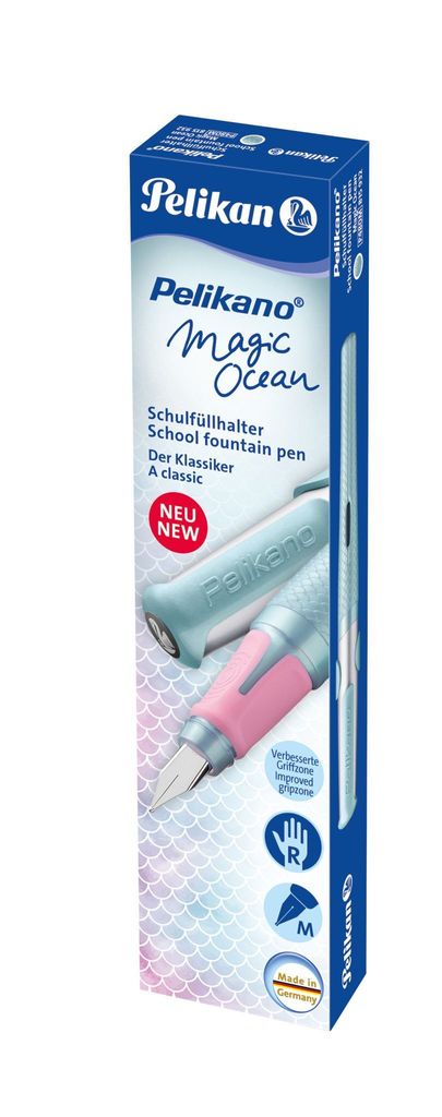 Pelikan Füllhalter Pelikano Magic Ocean für Rechtshänder Produktbild 5