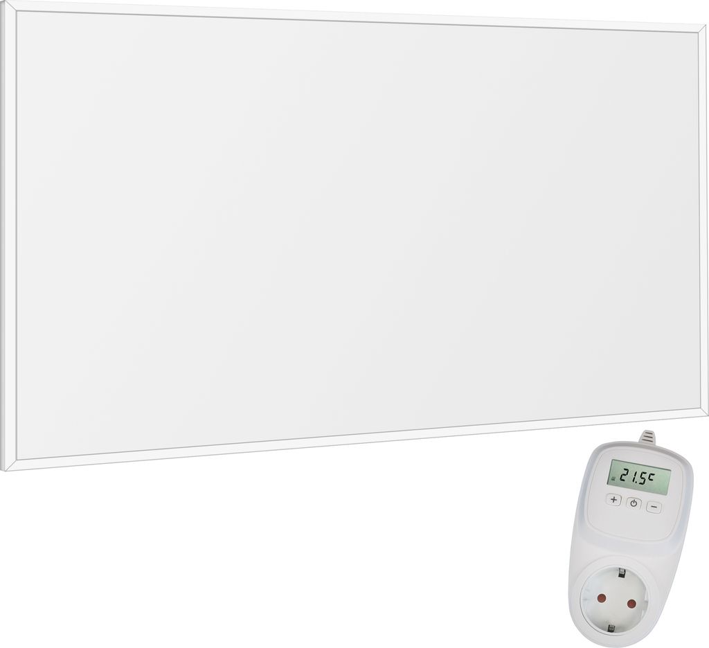 VIESTA® Infrarot Wandheizung mit Thermostat [INKL. TH10 Produktbild 1
