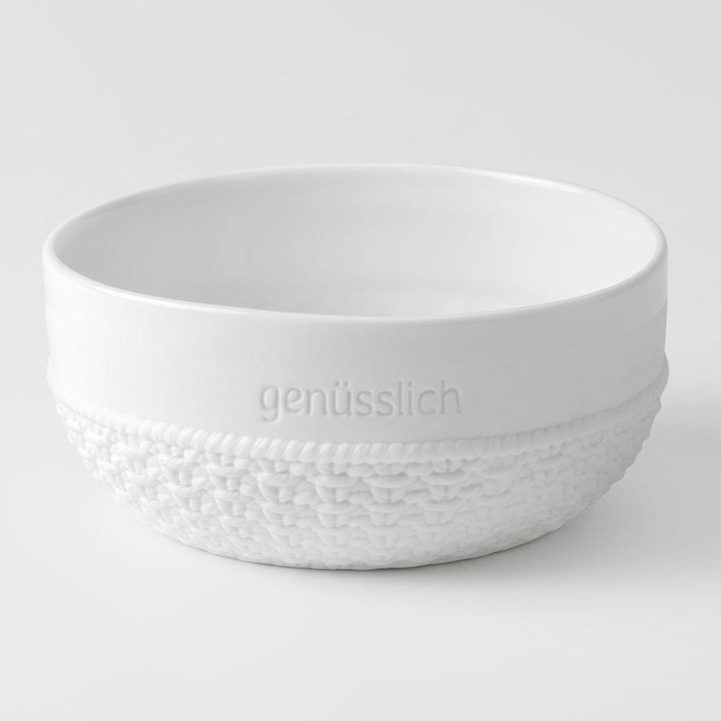 Räder Strick Schale Genüsslich D:14cm H:6,5cm Image du produit 