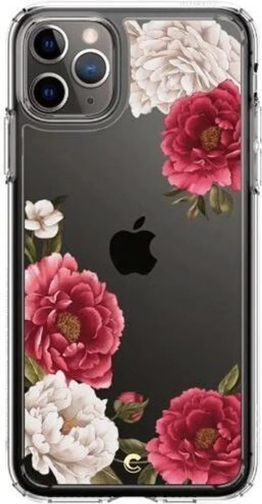 Coque iPhone 11 Pro Max antichoc Cyrill Cecile Red Floral fine et robuste
