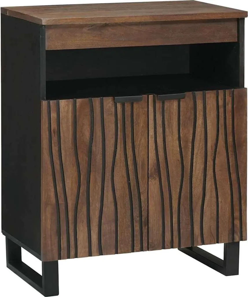 SYFAX™ Credenza Marrone 60 x 33 x 75 cm legno massello di mango