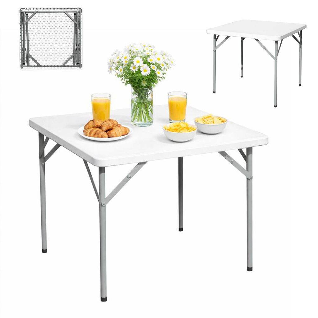 Skladací záhradný/cateringový stôl 82x60x74 cm – ľahký, Obrázok produktu 
